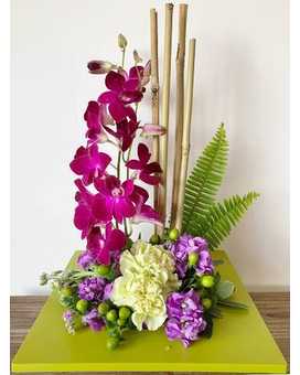 Modern Zen Artistry Flower Arrangement